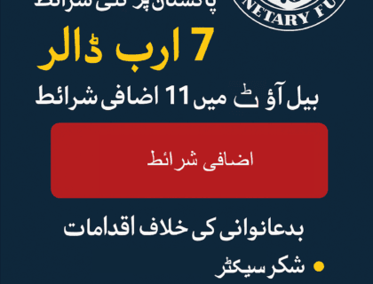 IMF baillout pakistan