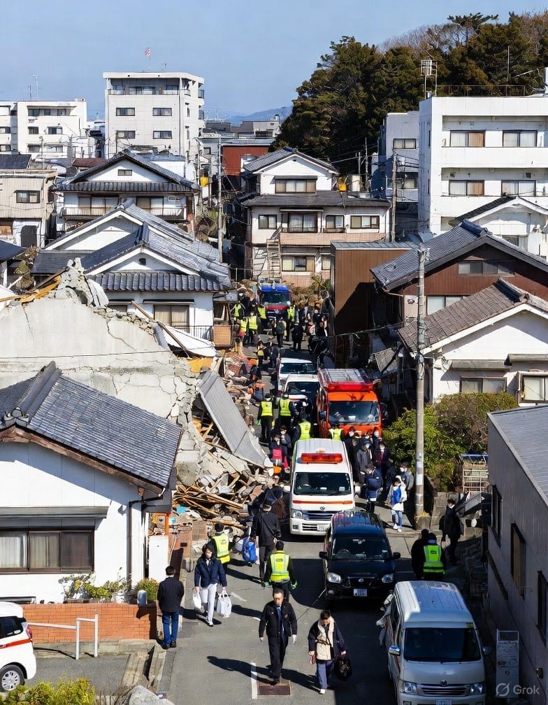 Japan Earthquake: 7.5 Magnitude