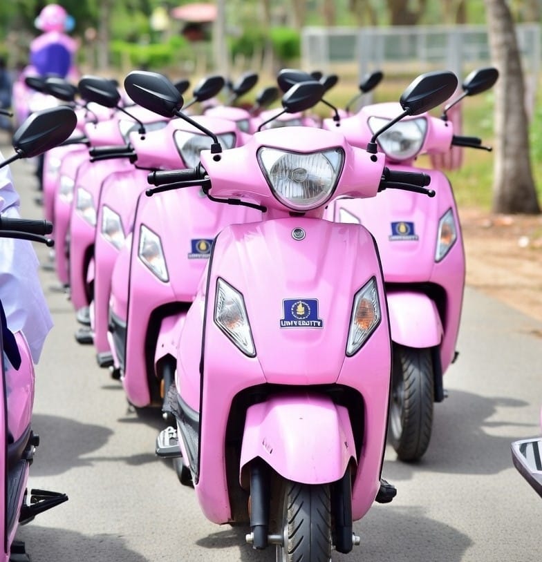 Pink Scooty